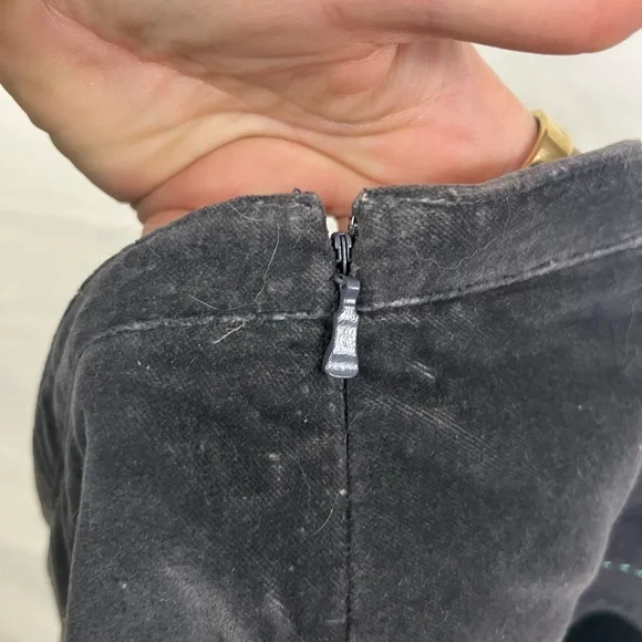 Vintage Y2K Ted Baker Women’s Floral Velvet Art To Wear Skirt- Size Small - Picture 5 of 6